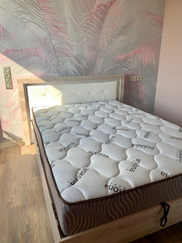 Кровать Ижмебель Люмен 12, 160х200 с подъемным механизмом