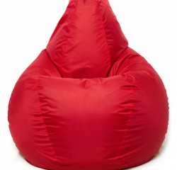 Кресло-мешок Relaxline Груша в красном оксфорде XXXL