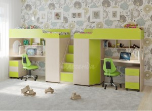 Двухъярусная кровать Легенда 4.5 (1900x800)