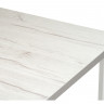 Стол обеденный Woodville Лота Лофт, юта/белый матовый, 120 см