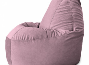 Кресло-мешок Relaxline Банан в велюре Maserrati - 15 пастель фиолет