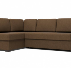 Угловой диван-кровать Столлайн Джессика-2 (левый), коричневый