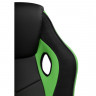 Кресло игровое Woodville Kard (черный/зеленый)