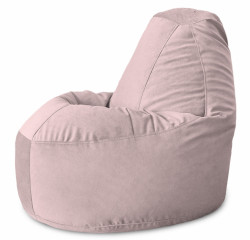 Кресло-мешок Relaxline Банан в велюре Maserrati - 16 пастель роз