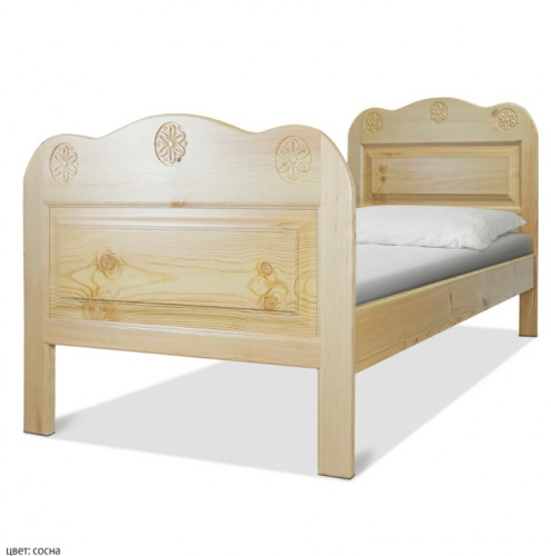 Кровать Шале Мирабель (массив сосны)           