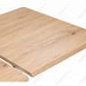 Стол обеденный Woodville Санса, дуб монтана/белый, 120 см