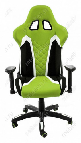 Кресло игровое Woodville Prime (черный/зеленый)
