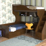 Двухъярусная кровать Славмебель Дуэт-5, Лестница с ящиками