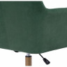 Кресло компьютерное Woodville Molly (зеленый/золотой) (снято с пр-ва)
