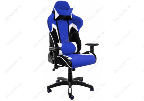 Кресло игровое Woodville Prime (черный/синий)