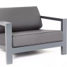 Кресло алюминиевое 4sis Гранада, цвет серый