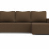 Угловой диван-кровать Столлайн Маркиз, коричневый