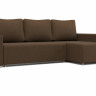 Угловой диван-кровать Столлайн Маркиз, коричневый