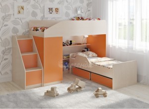 Двухъярусная кровать Легенда 11.10