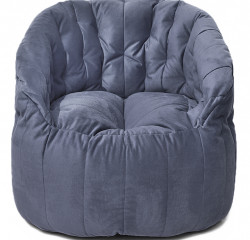 Кресло-мешок Relaxline Австралия в велюре Maserrati - 21 темно-синий