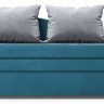 Диван-кровать Столлайн Верди синий, левый