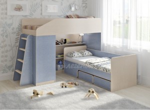 Двухъярусная кровать Легенда 11.11