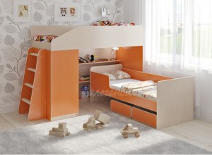 Двухъярусная кровать Легенда 11.11