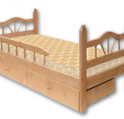 Кровать Велес-Арт Луч-1 с ящиками