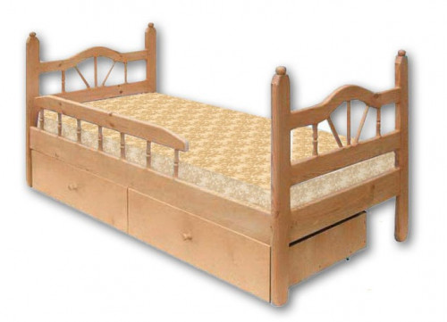 Кровать Велес-Арт Луч-1 с ящиками