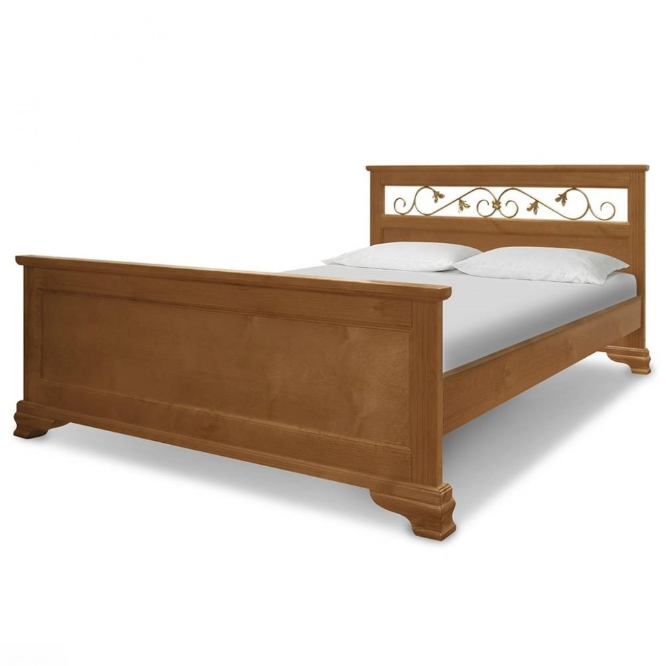 Кровать ВМК-Шале Клеопатра. Кровать из массива дерева купить в москве