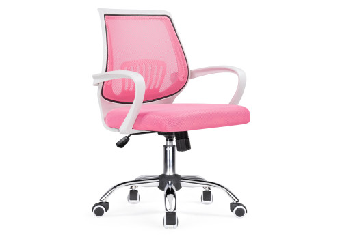 Кресло компьютерное Woodville Ergoplus (розовый/белый)