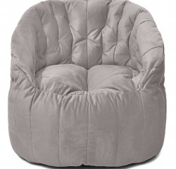 Кресло-мешок Relaxline Австралия в велюре Maserrati - 19 серый