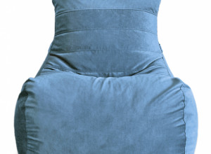 Кресло-мешок Relaxline Чилаут в велюре Maserrati - 17 синий