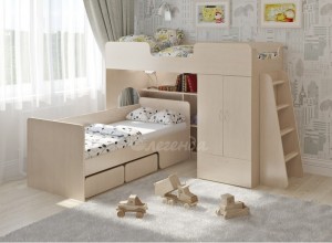 Двухъярусная кровать Легенда 3.11