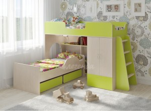 Двухъярусная кровать Легенда 3.9