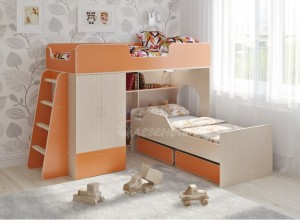 Двухъярусная кровать Легенда 3.9