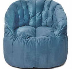 Кресло-мешок Relaxline Австралия в велюре Maserrati - 17 синий