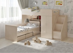 Двухъярусная кровать Легенда 3.12